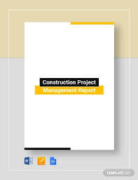 This annual report template word is 24 pages long which ensure easy customization with the assistance of the help file. Free 11 Sample Construction Report Forms In Ms Word Pdf Pages