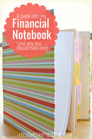 A Peek Into My Financial Notebook And Why You Should Have One