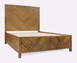 Eloquence Mid Century Modern Bed With