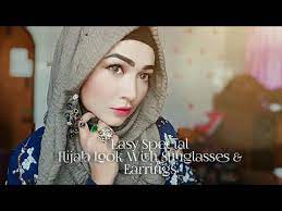 eid special hijab look with sungles