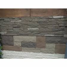 Grey And Brown Feather Stone Cladding