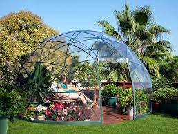 garden igloo is a pop up geodesic dome