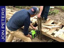 Make A Pallet Wood Bridge Dual Sport