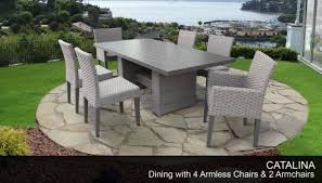 6 Person Patio Dining Set With Chairs