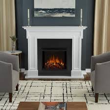 Flame Thayer 54 In Electric Fireplace