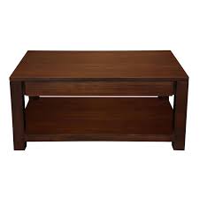 Hague 2 Drawer Coffee Table In Mahogany