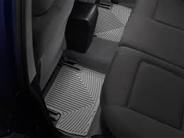 nissan altima rear rubber mats grey