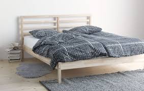 Tarva Bed Frame Pine Queen Ikea