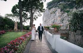 wedding on capri at caesar augustus