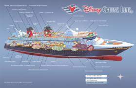 disney cruise line ship layout