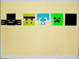 How To Paint A Minecraft Wall Mural