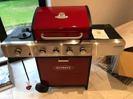 outback red meteor 4 burner gas with