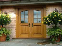 Double Entrance Door Of Rift Sawn White