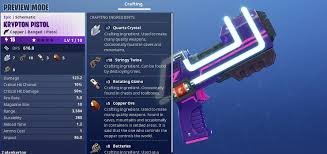 Fortnite Save The World Complete Weapons List Guide Fortnite