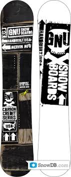 snowboard gnu carbon credit series 2010