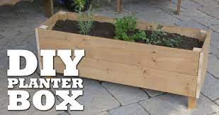 easy diy planter box ideas for