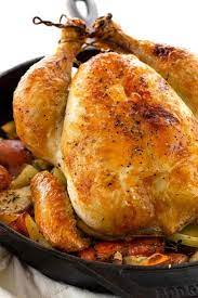 Let the chicken cool a few minutes and cut up as you would normally.you are looking for an internal temp of 165 or better!! Roasted Chicken Step By Step Jessica Gavin