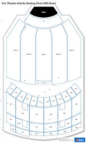 fox theatre atlanta seating chart