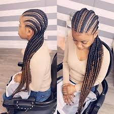 The rest of the thick mane is just left in all in its spectacular glory. 57 Best Cornrow Braids To Create Gorgeous Looks In 2020