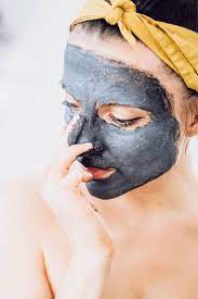 activated charcoal face mask with glue