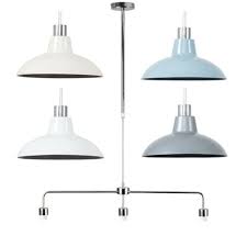 3 Way Ceiling Light Chrome Over Counter