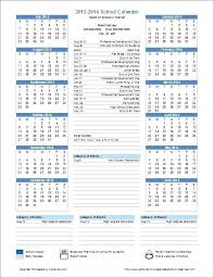 Year At A Glance Calendar Template School Blank 2014 Excel Templates