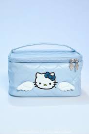 angel o kitty makeup train bag