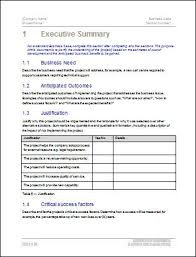 business case templates ms word