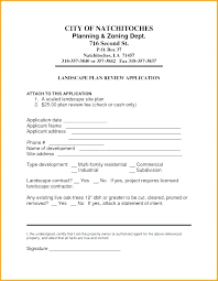Landscaping Contract Templates Free Contracts Template Printable