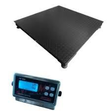 optima scale manufacturing b1483736 916 series 48 x 48 in heavy duty pallet digital scale 5000 x 1 lbs black