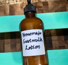 a recipe for homemade goat milk lotion