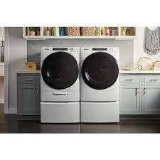 Have a question about Whirlpool 4.5 cu. ft. High Efficiency White Stackable Front Load Washing Machine with Load & Go XL Dispenser, ENERGY STAR? - Pg 4 - The Home Depot