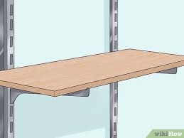How To Build Adjustable Pantry Shelves