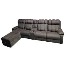Kylin Four Seater Recliner Sofa Brown