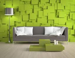 everything about the green accent wall