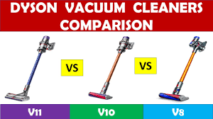 dyson vacuum cleaners comparison