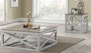 Who wants to bend over and reach for food and drinks on a coffee how many end tables should you buy for your space? Avianna 3pc Coffee End Table Set 81265 In Antique White Acme