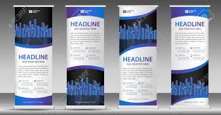 banner template stand design