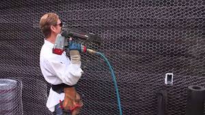 install lath before stucco applications