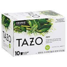 tazo zen green tea single serve k cups