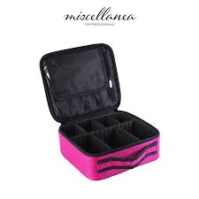 miscellanea makeup vanity case pink