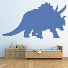 Triceratops Jurassic Kids Dinosaur Wall
