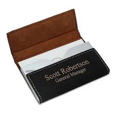 Personalized monogram card cases with letters are a distinctive way to stand out from the crowd. Engraved Business Card Holders And Cases