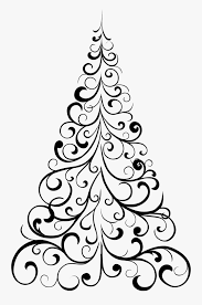 If you like, you can download pictures in icon format or directly in png image format. Jpg Free Library Black And White Christmas Tree Clipart Christmas Tree Draw Png Free Transparent Clipart Clipartkey