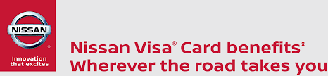 And then make payment from your account. Nissan Visa Card Benefits