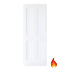 Interior White Primed Fire Door Lonf