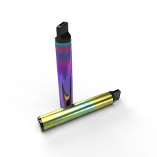 Premium Photo | Colorful metalic smoke disposable vape pen electronic  cigarette isolated on a white background