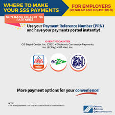 sss contribution payment list of