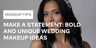 bold and unique wedding makeup ideas