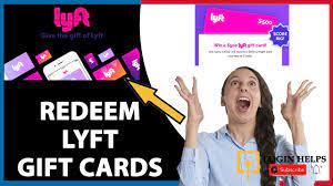 how to redeem lyft gift card redeem a